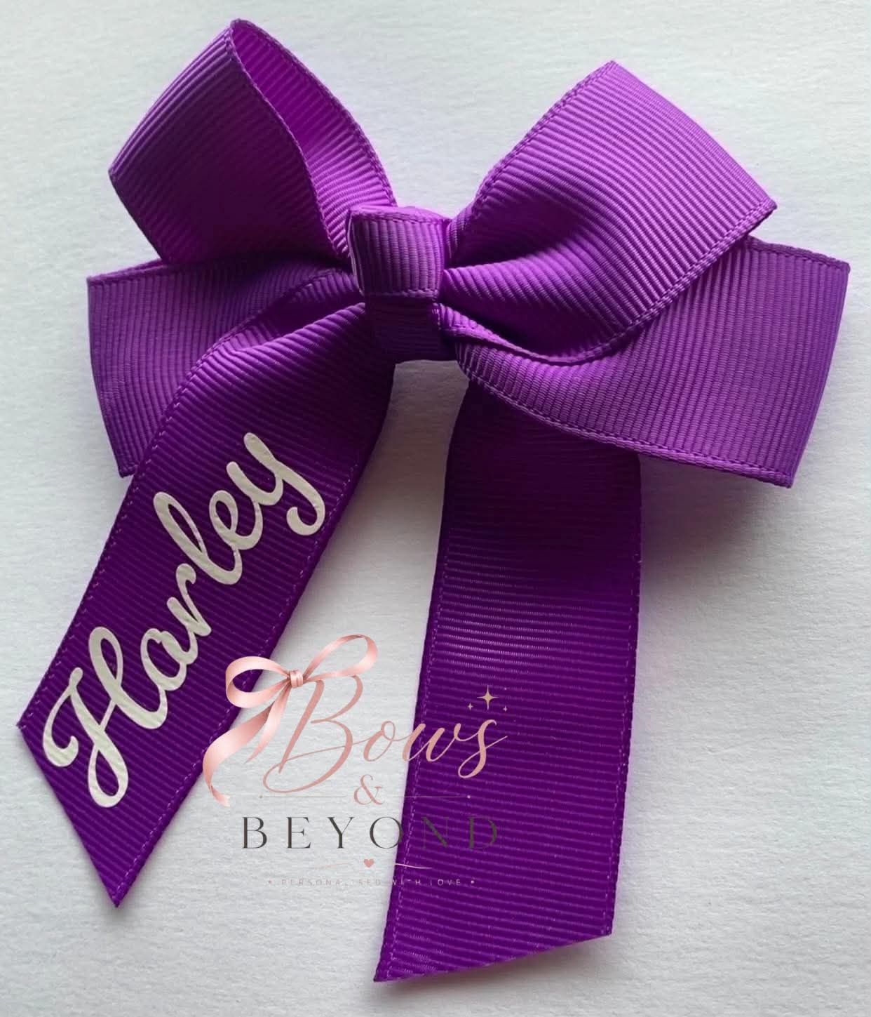 Personalised Ribbon Bows