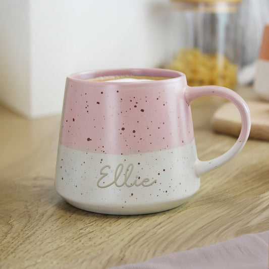Personalised Pink Ceramic Mug