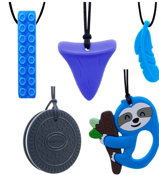 5 Piece Sensory Necklace Set
