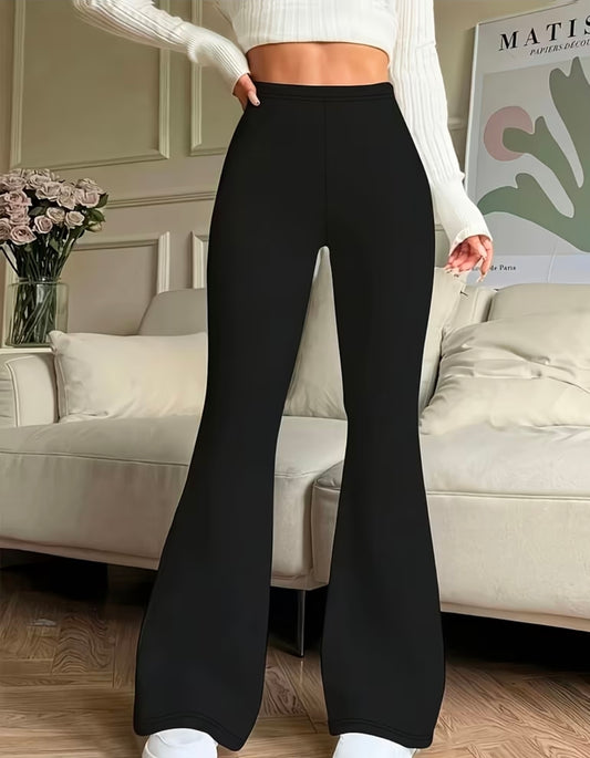 High Waist Flared Leggings