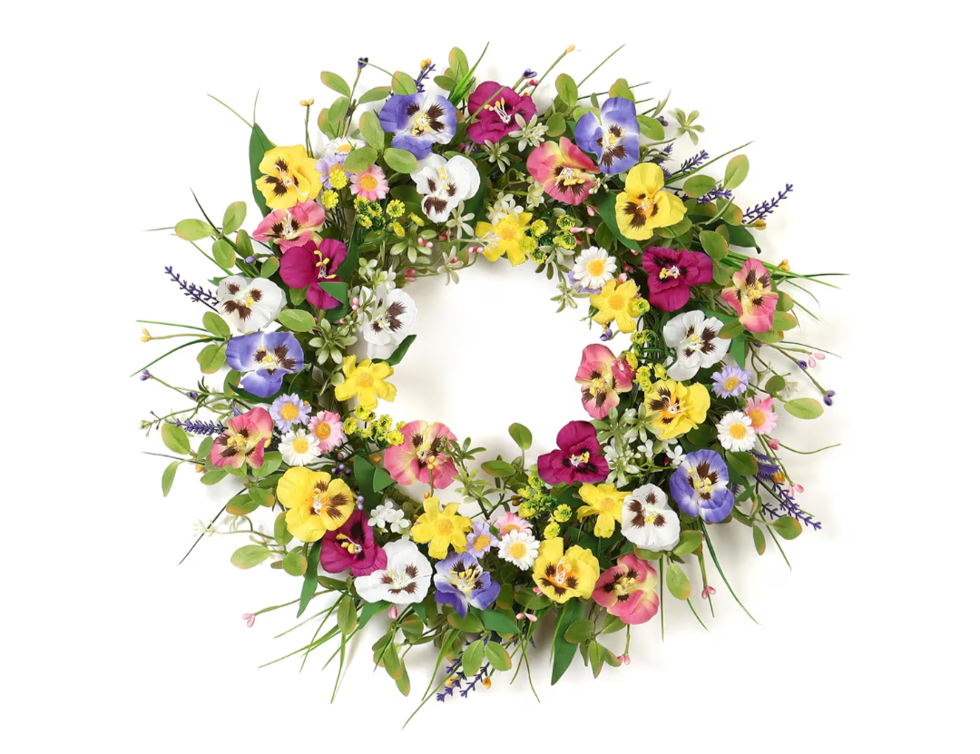 Spring Floral Wreath
