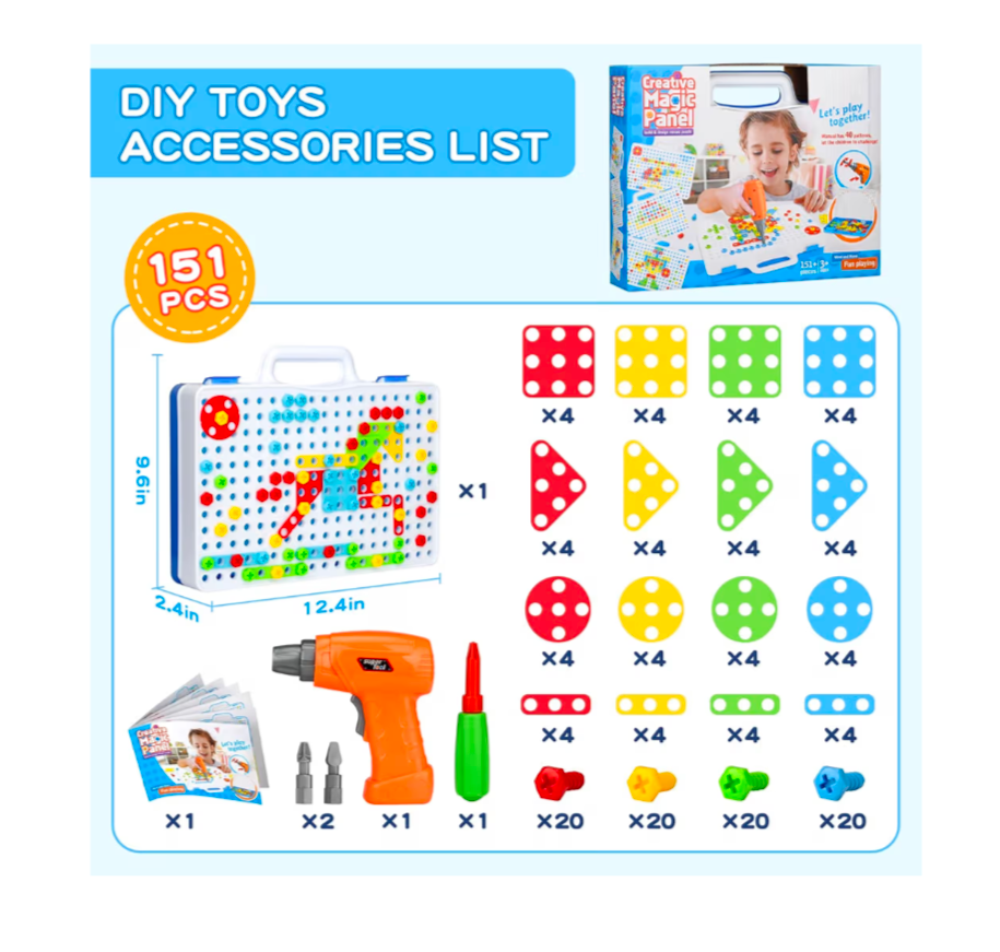 Creative Construction Toys Kit