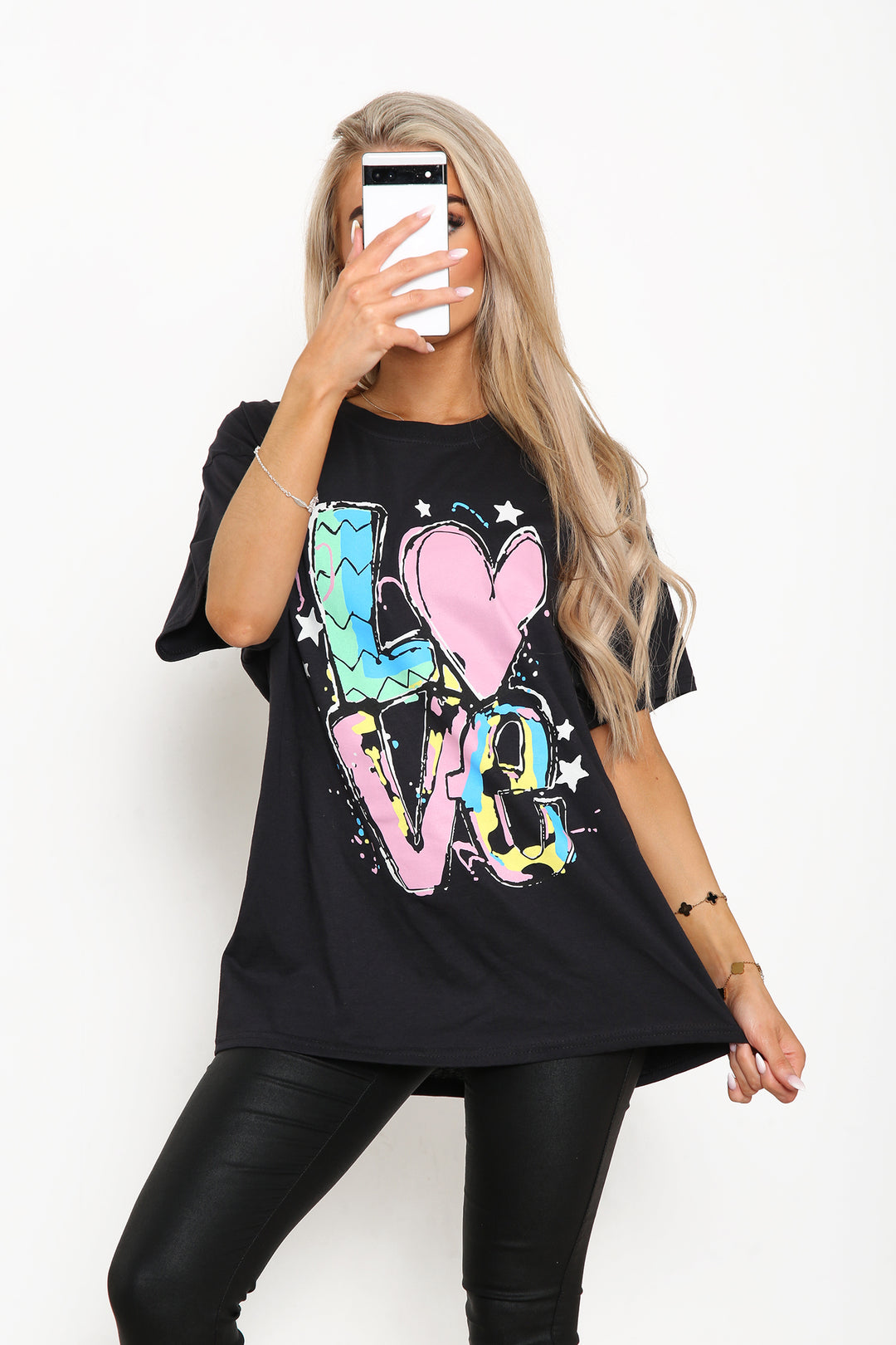 Multi Love Print T-shirt