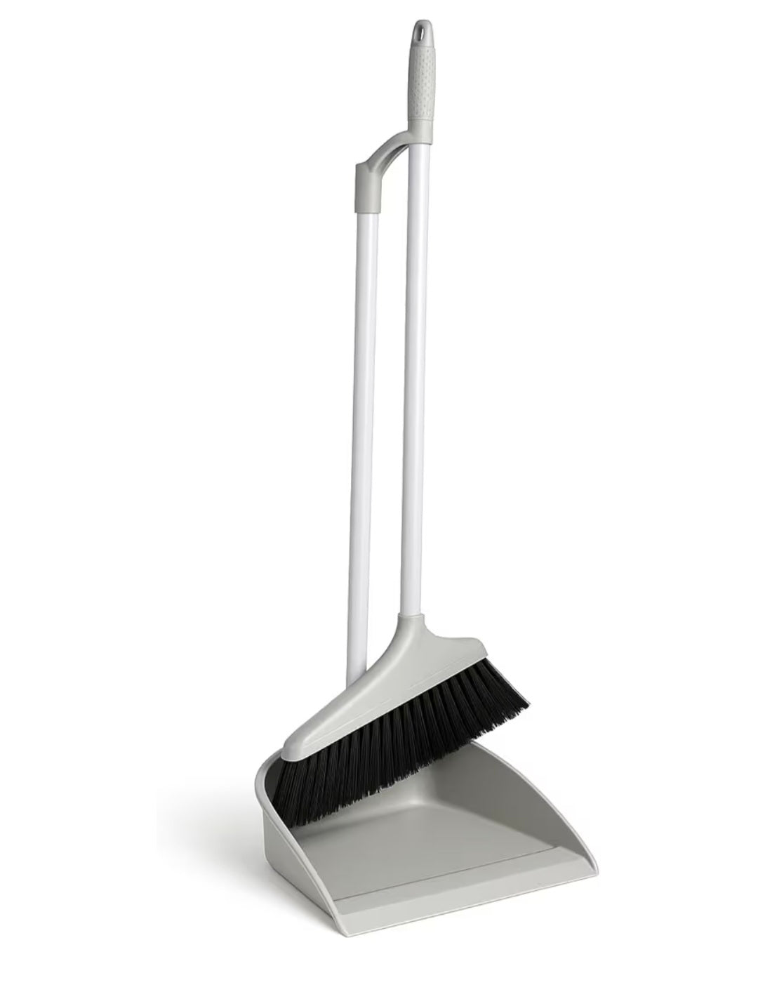 Long handled dustpan and brush set