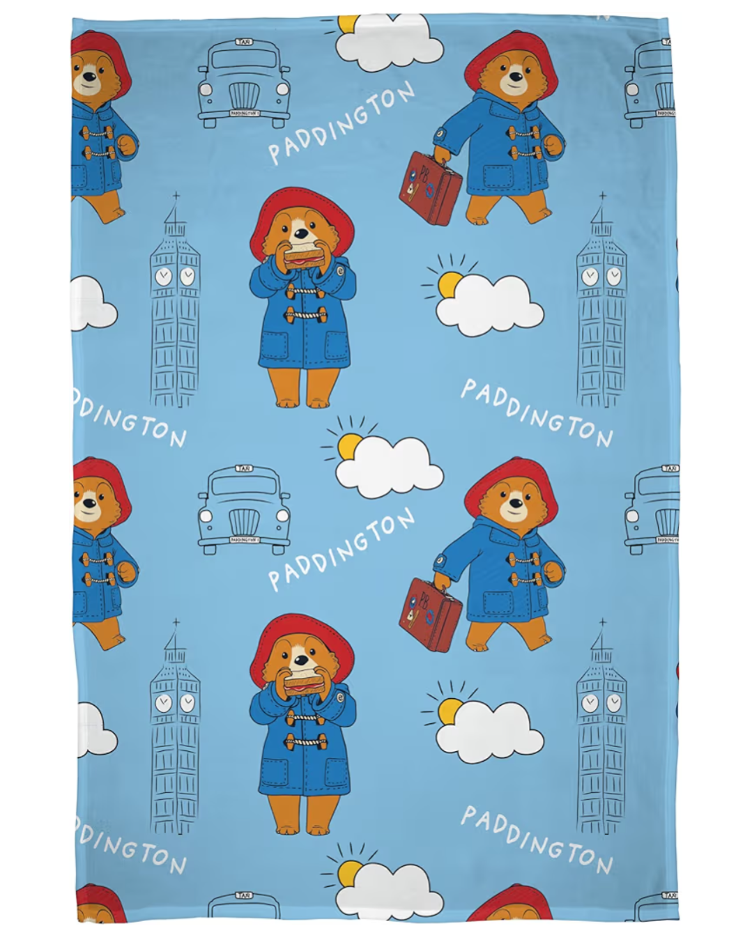 Paddington Fleece Blanket 100x150cm
