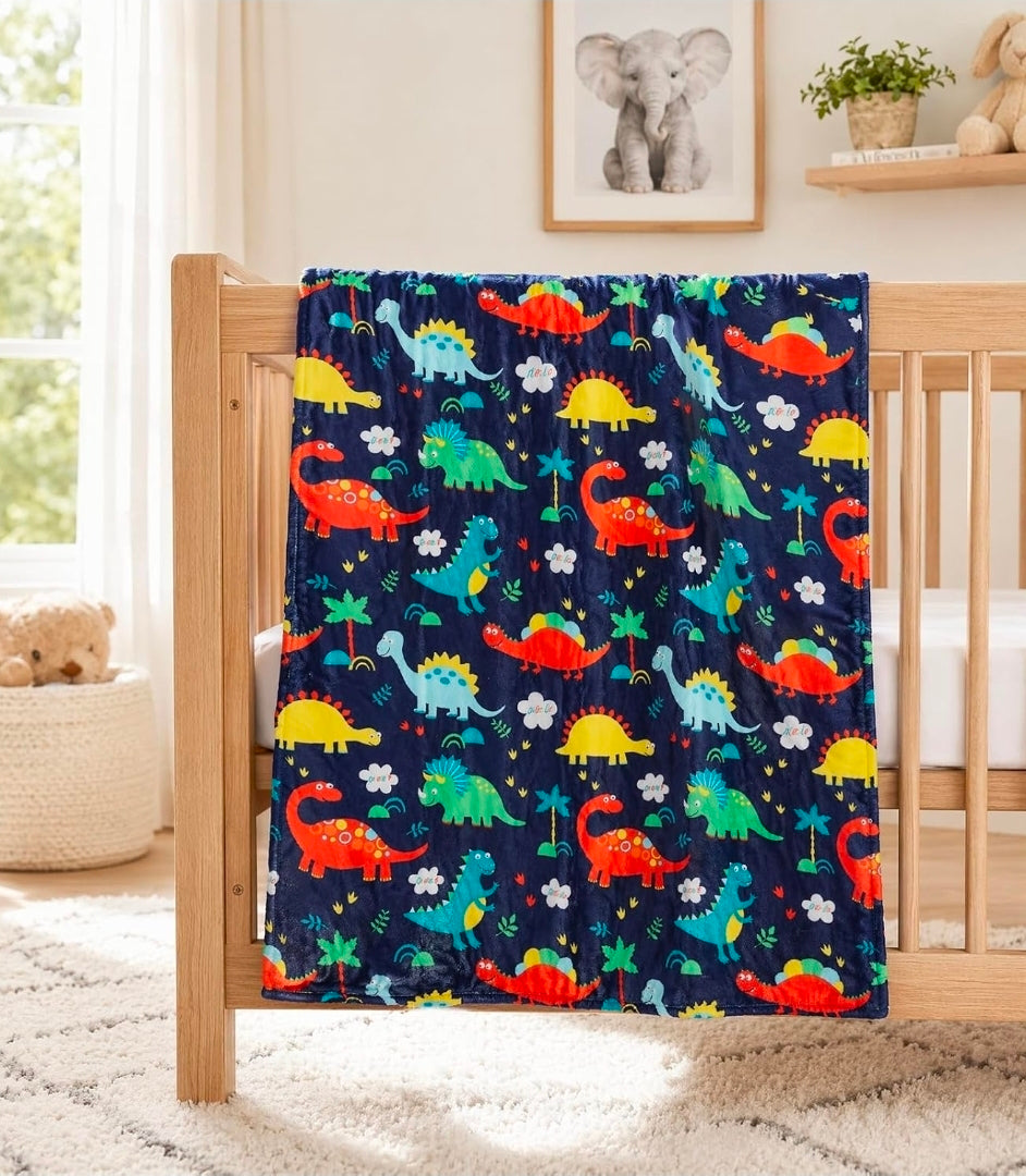 100x130cm Dinosaur Blanket