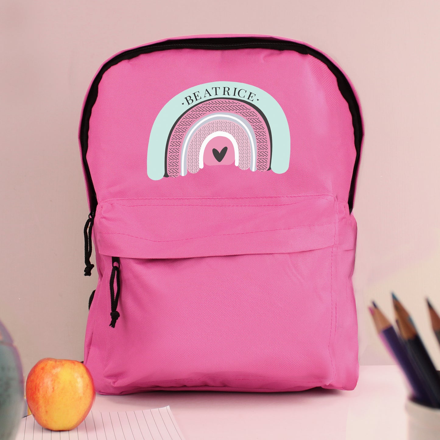 Personalised Rainbow Backpack
