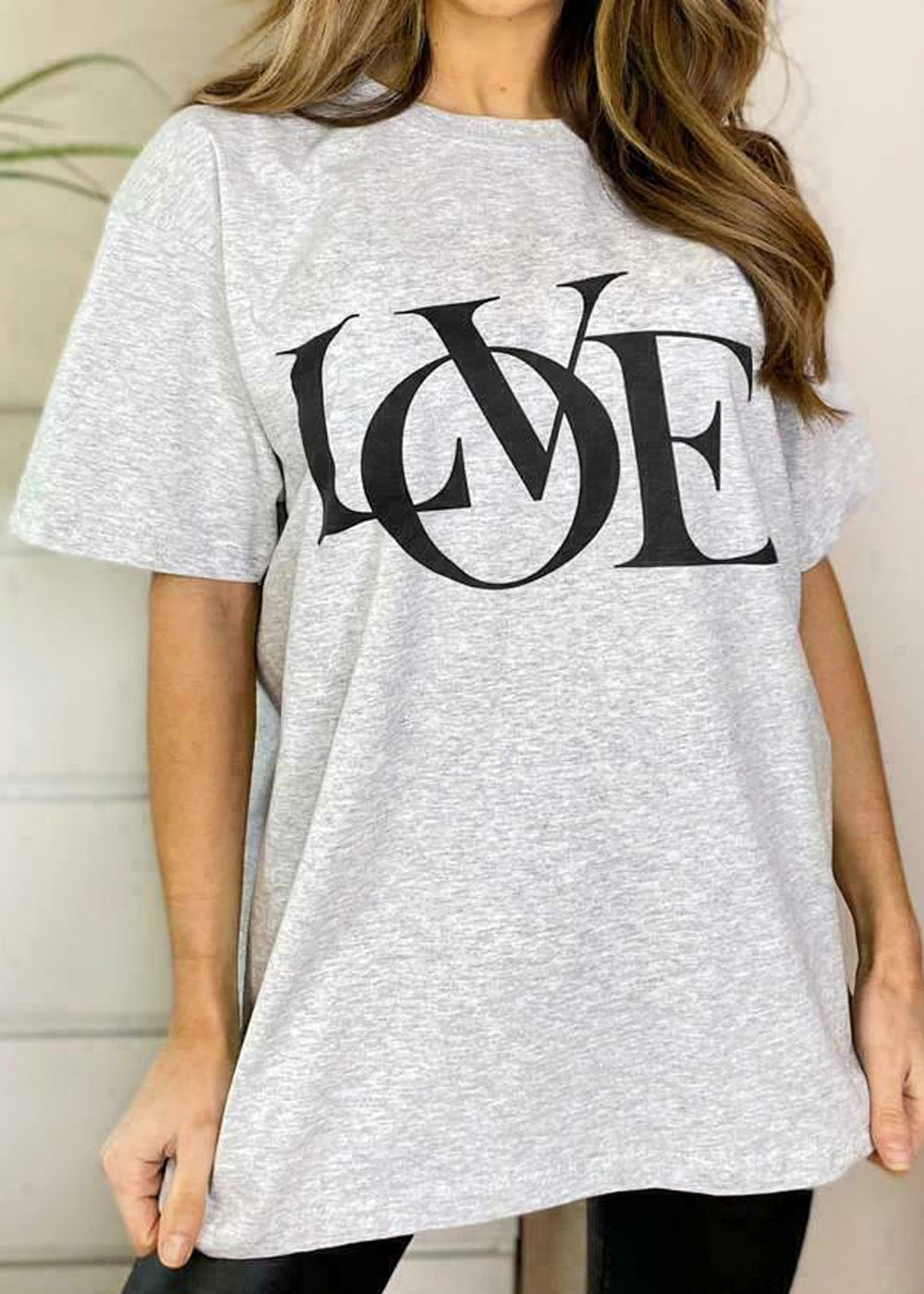 Love Print T-shirt