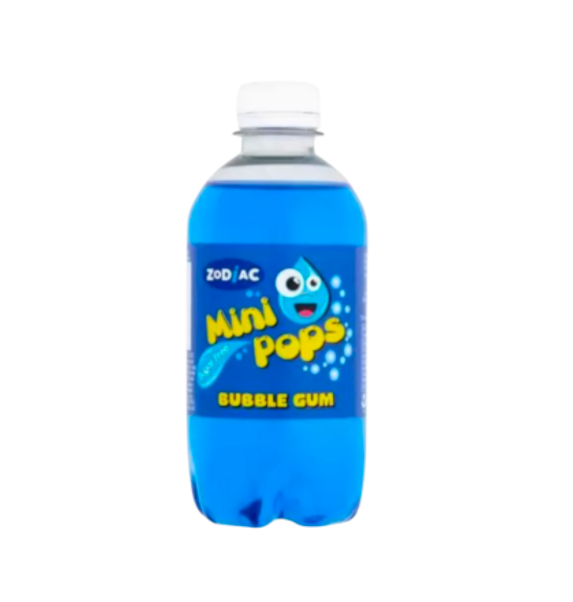 Bubblegum Mini Pops Bottles