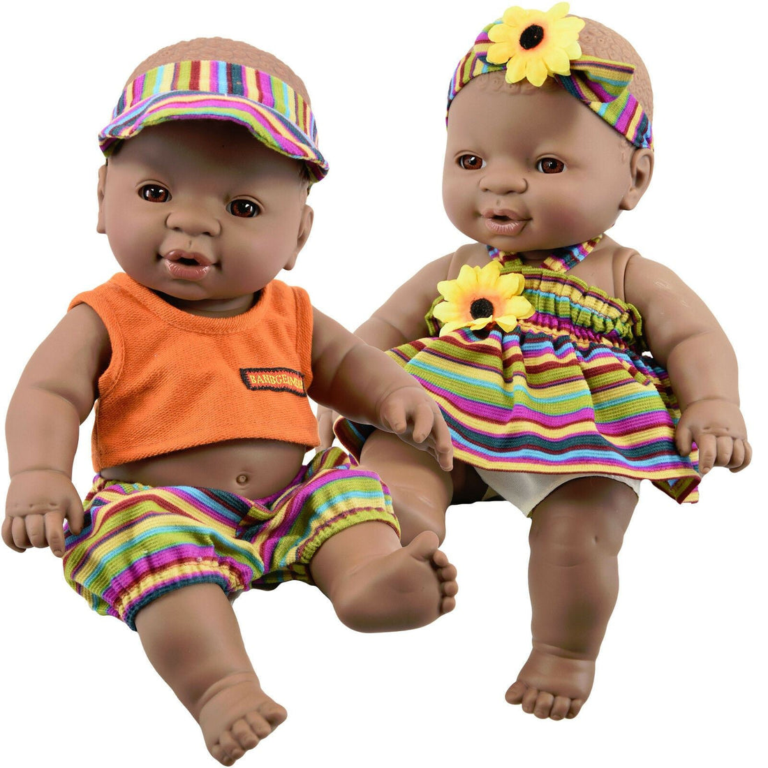 Twin Baby Dolls 12"