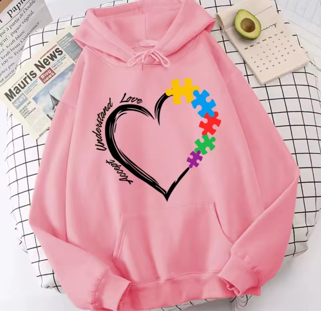 Accept,Understand,Love Hoodie