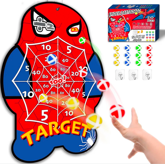 Spider ball toss game