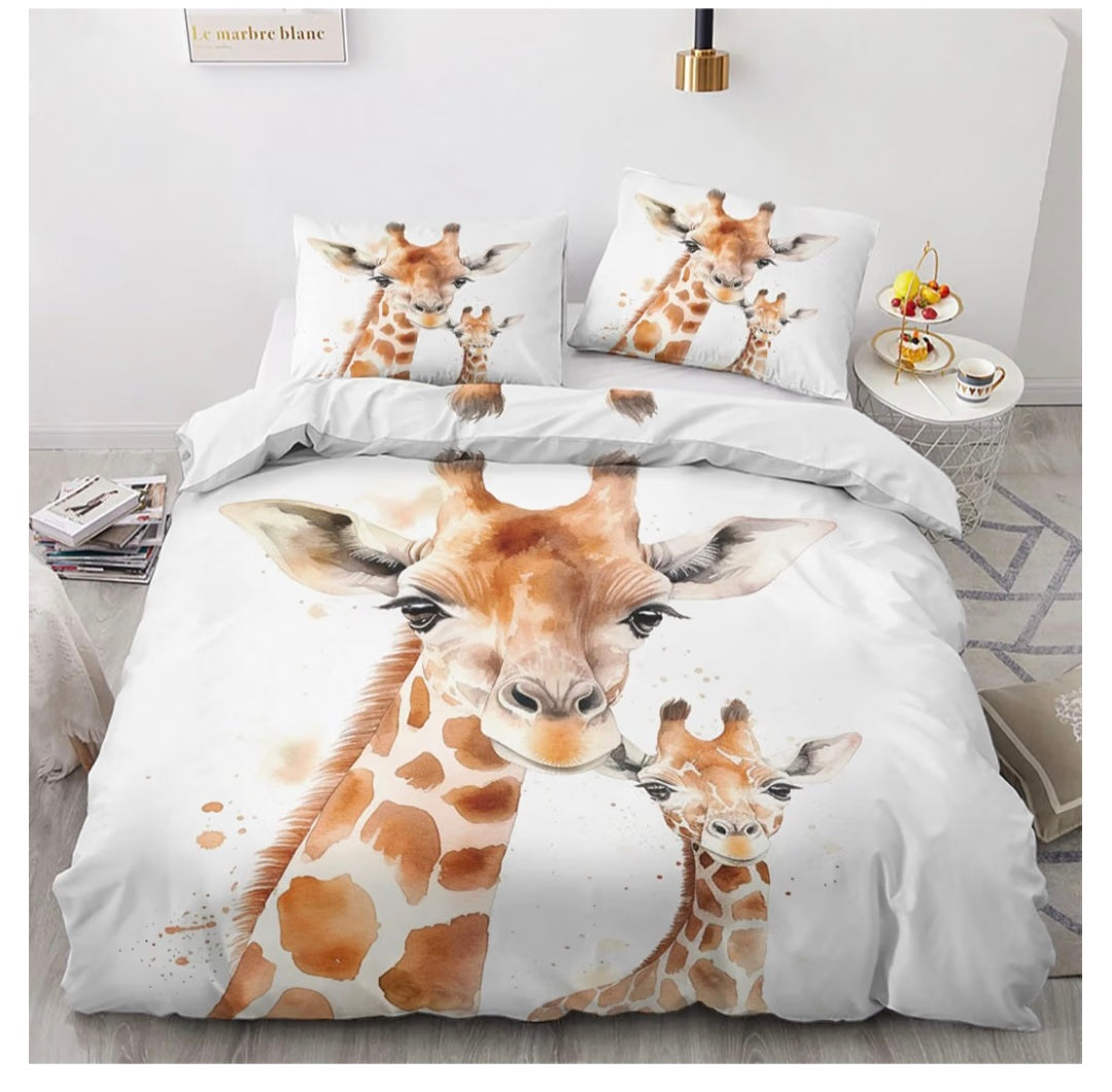 Giraffe Duvet Cover Set