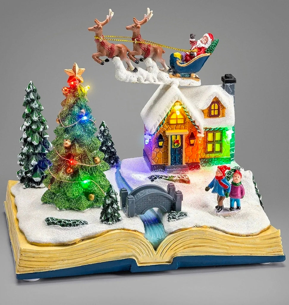 Christmas Village Scene