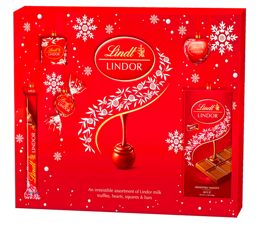 Lindt Lindor Milk Chocolate Christmas Selection Box