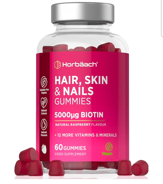Hair,Skin, Nail Gummies