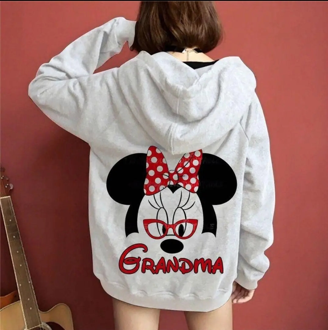 Grandma Mouse Hoodie