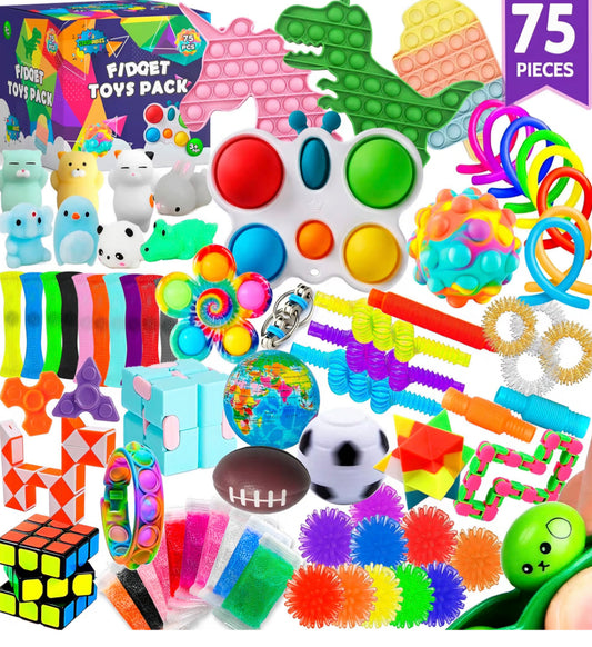 75 pcs Fidget Toys