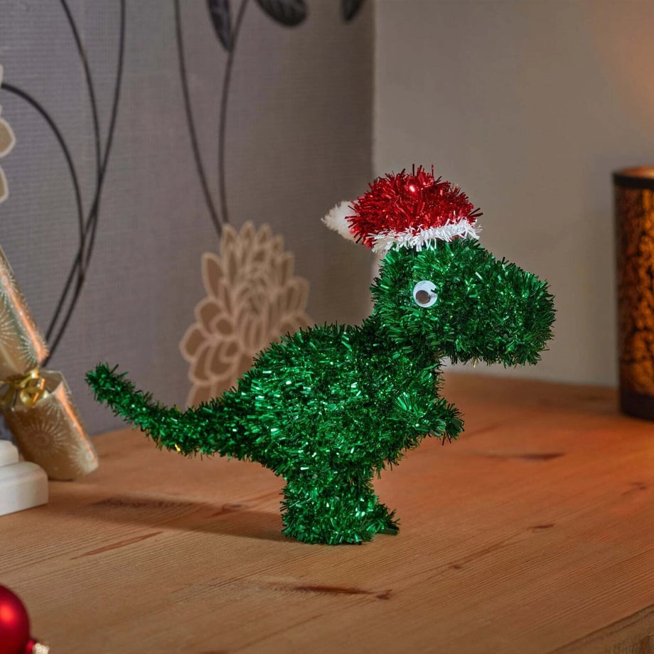 Tinsel Rex Pendant 15cm