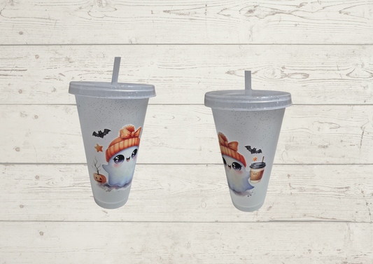 Cute Ghost Cold Cup