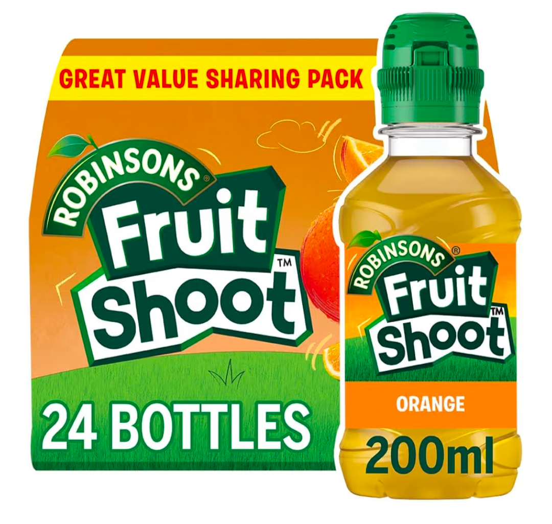 Orange Fruit Shoot - 24 pack