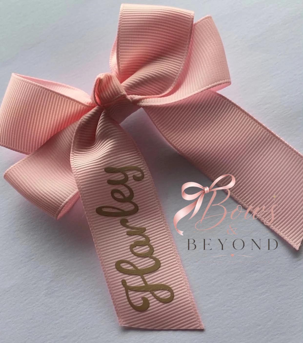 Personalised Ribbon Bows