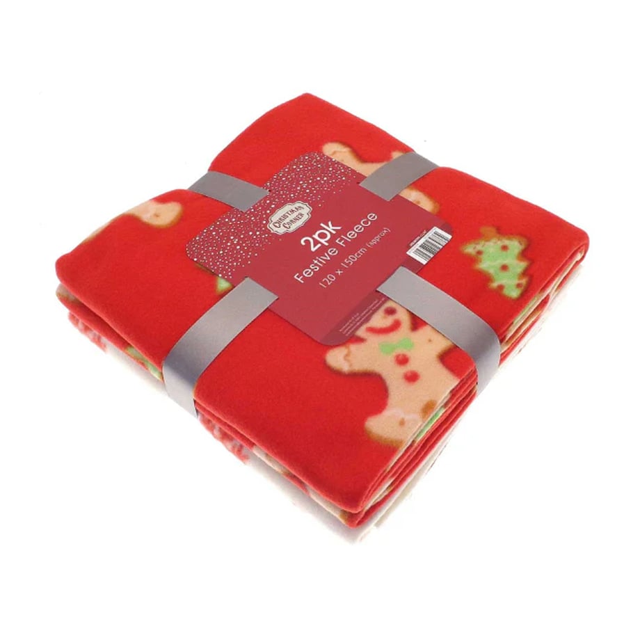 Fleece Throws 2 Pack