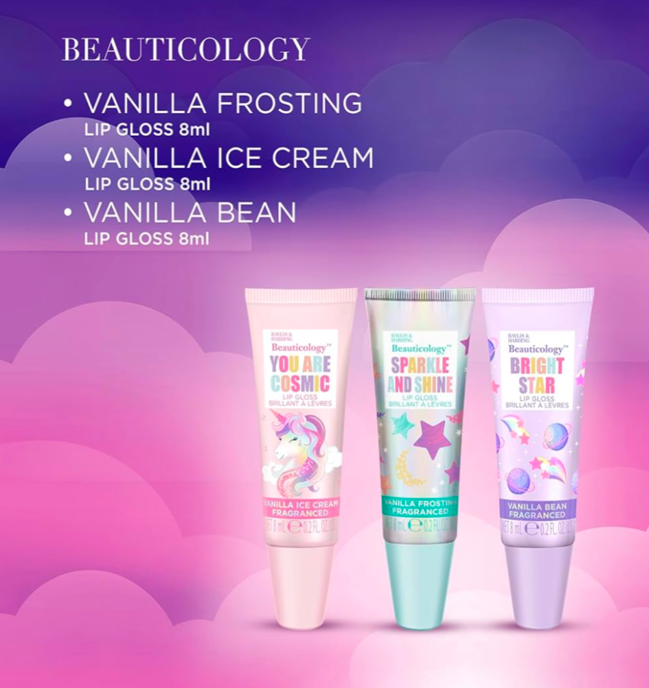 Baylis & Harding Beauticology Cosmic Beauty Lip Trio Gift Set