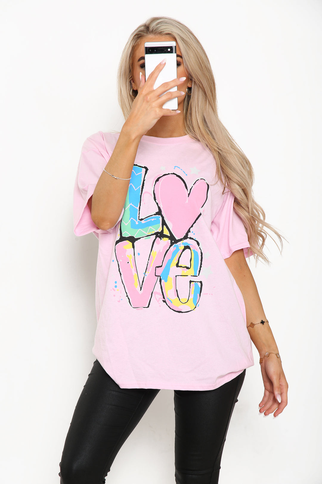 Multi Love Print T-shirt