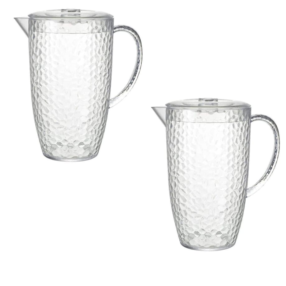 Bello Dimple Drinks Pitcher 2L 2pk