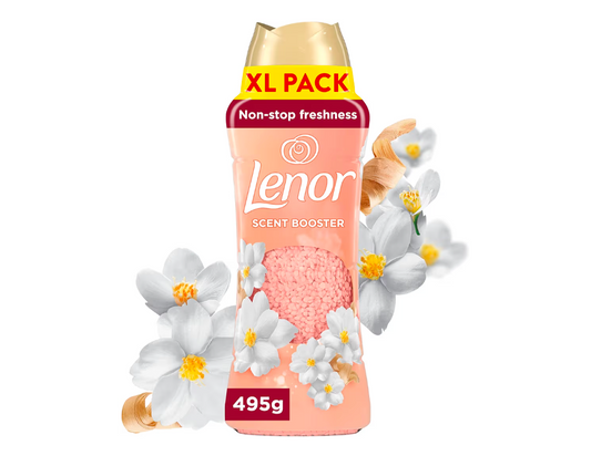 Lenor Laundry Perfume Scent Booster 495g Jasmine and White Cedar