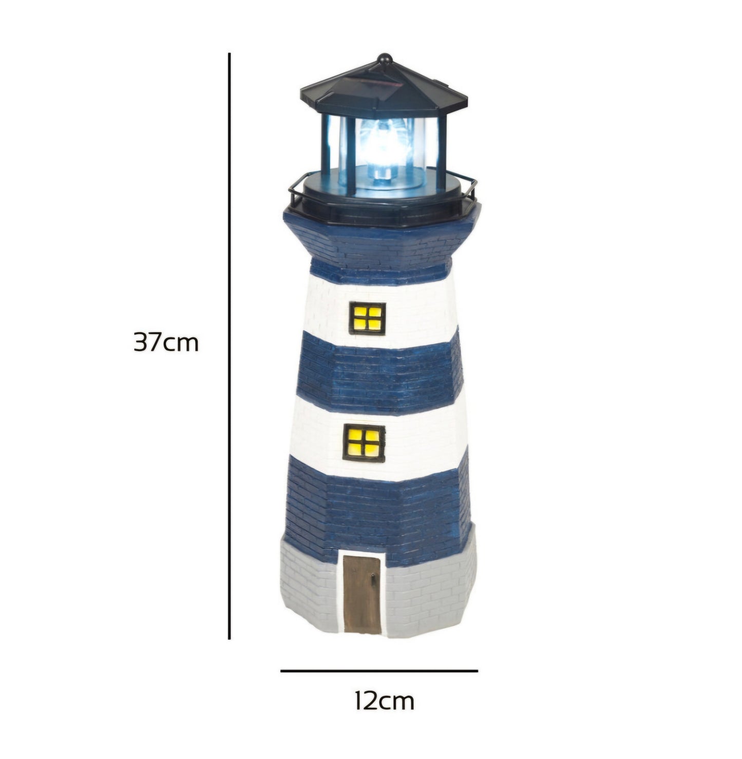 Solar Revolving LED Lighthouse