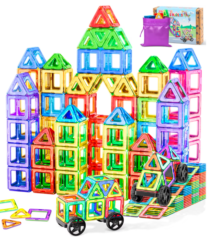 Magnetic Tiles for Kids 50pcs