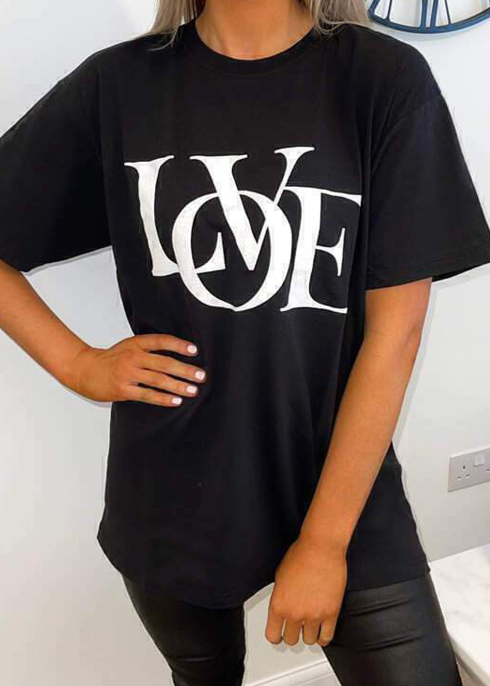 Love Print T-shirt