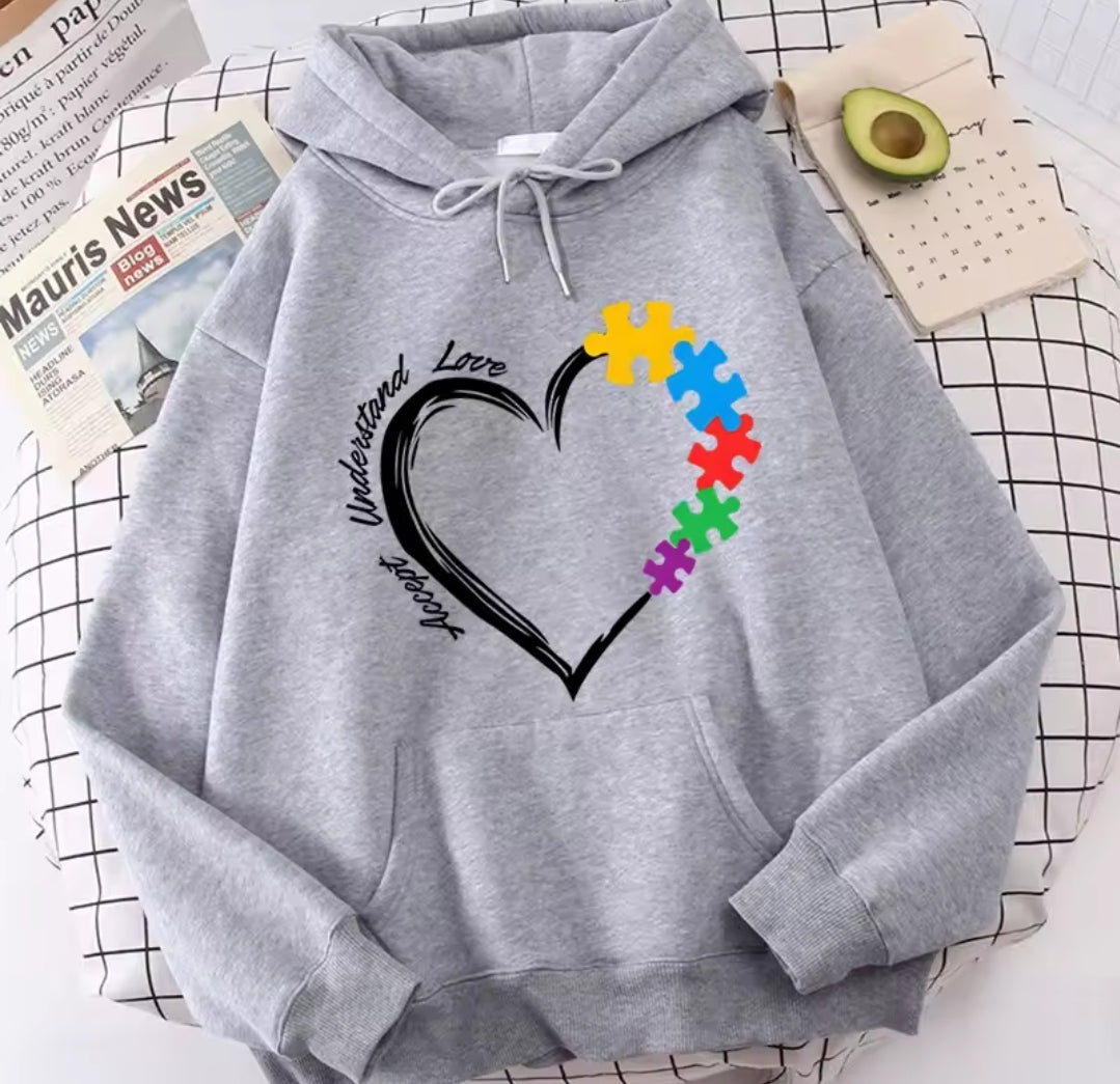 Accept,Understand,Love Hoodie