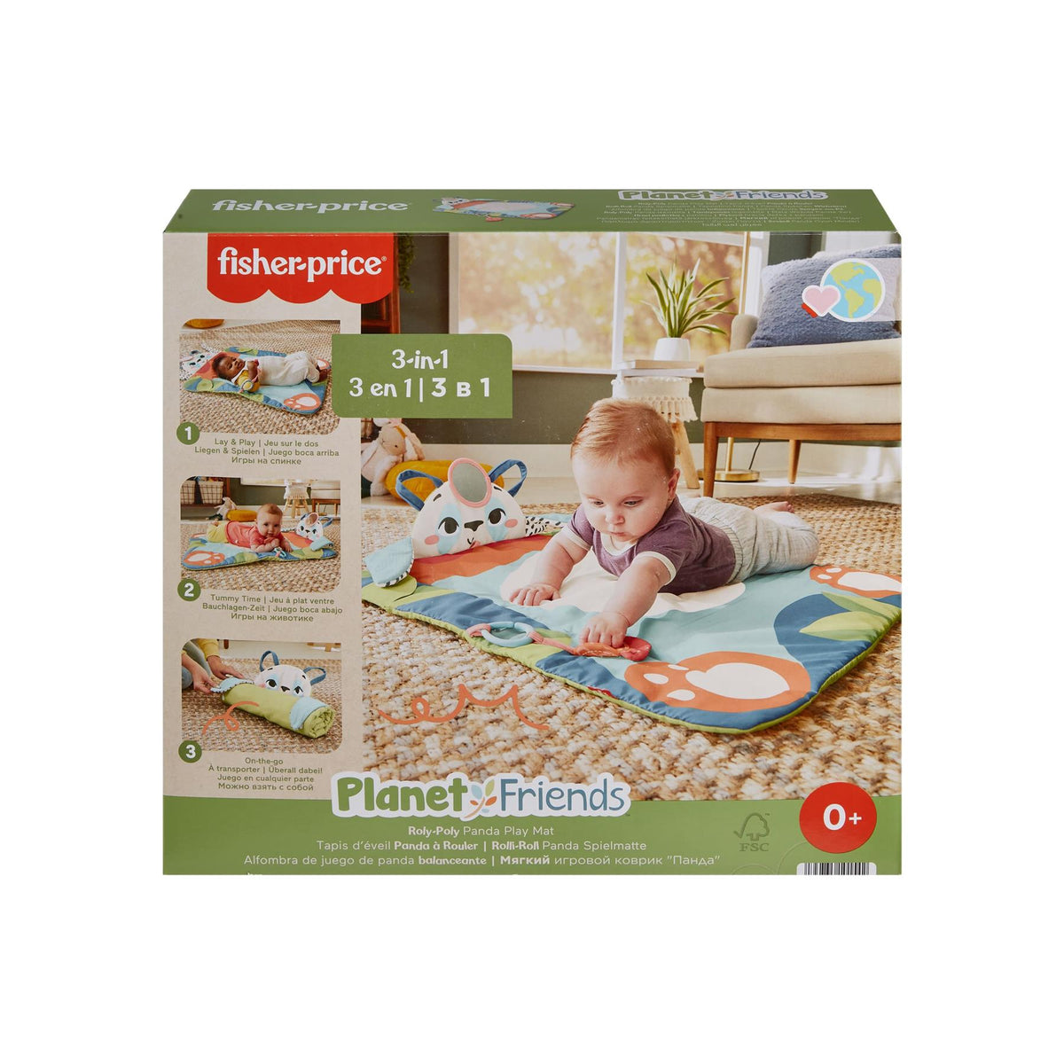 Fisher-Price Roly-Poly Panda Play Mat