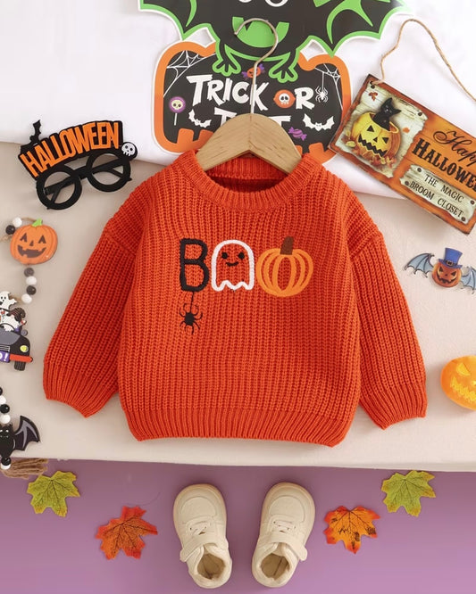 Kids knitted pullover jumper