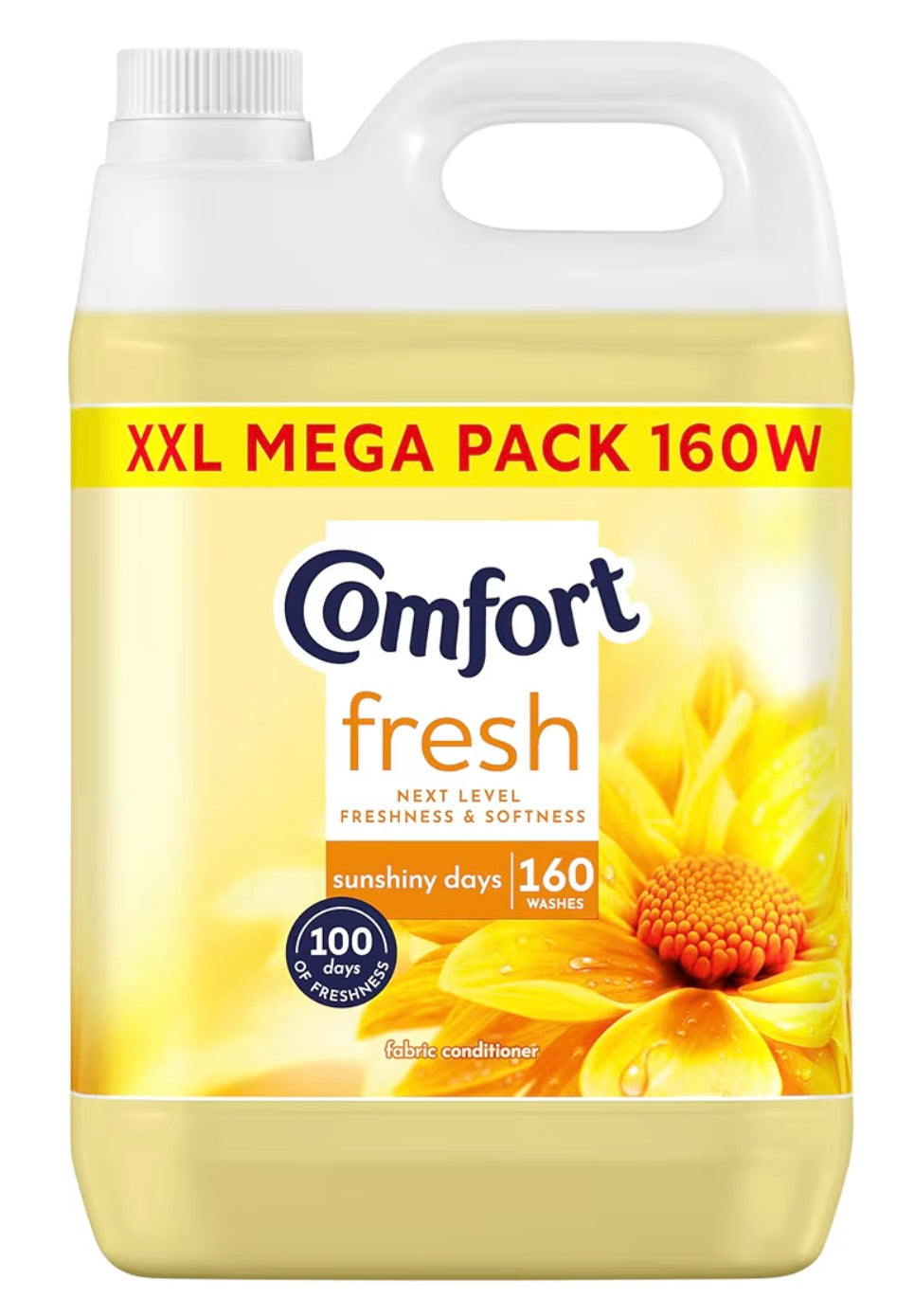 Comfort Fresh Sunshiny Days Fabric Conditioner 160 washes