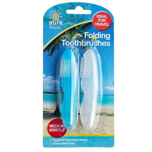 Folding Tooth Brushes 2 Pack