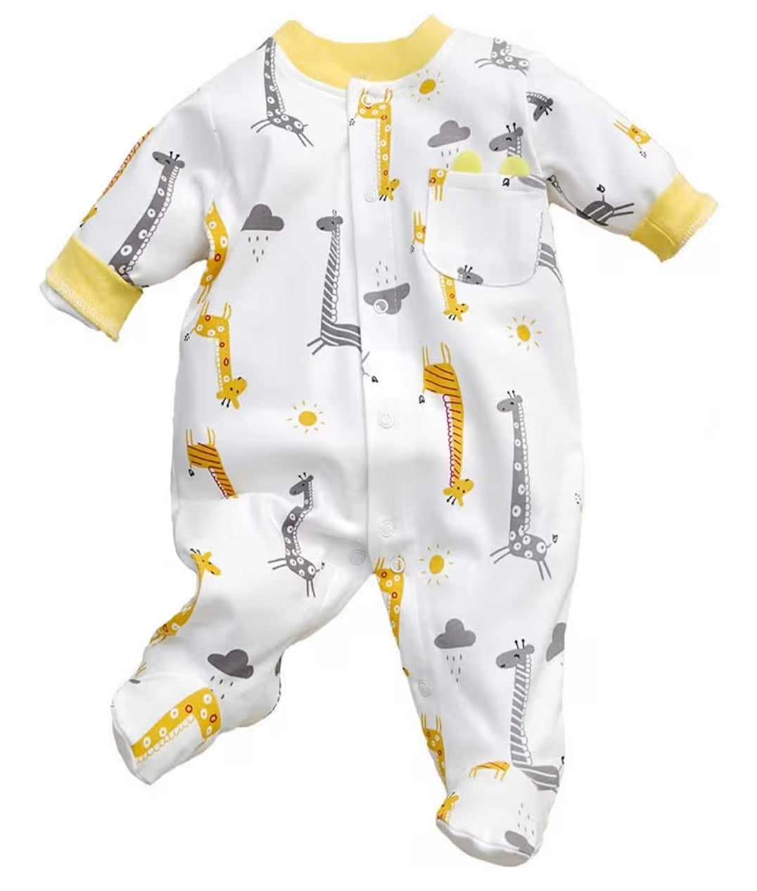 Baby character romper