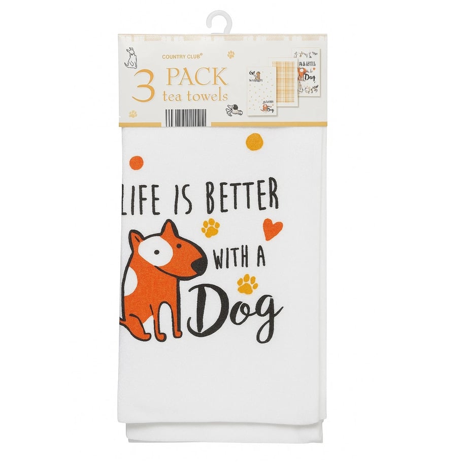 Tea Towels 3 Pack