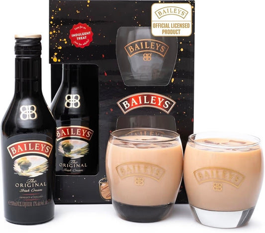 Baileys 20cl with 2 Glasses