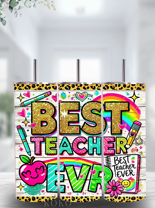 Best Teacher Tumbler