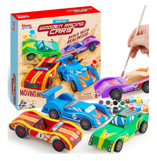 4 PC Racing Cars Painting Kit