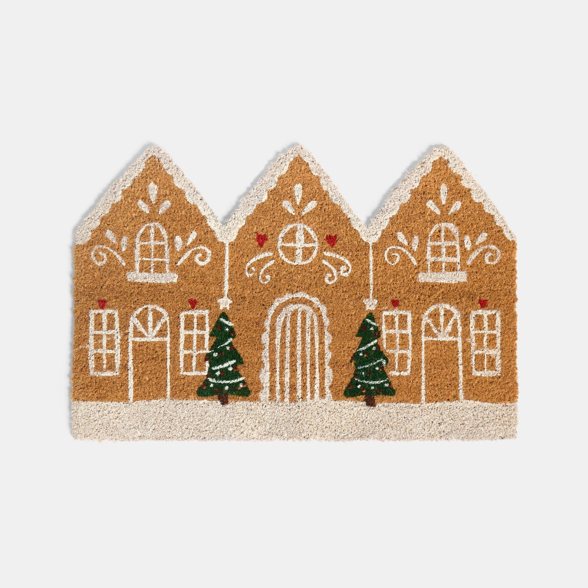 Gingerbread House Coir Mat