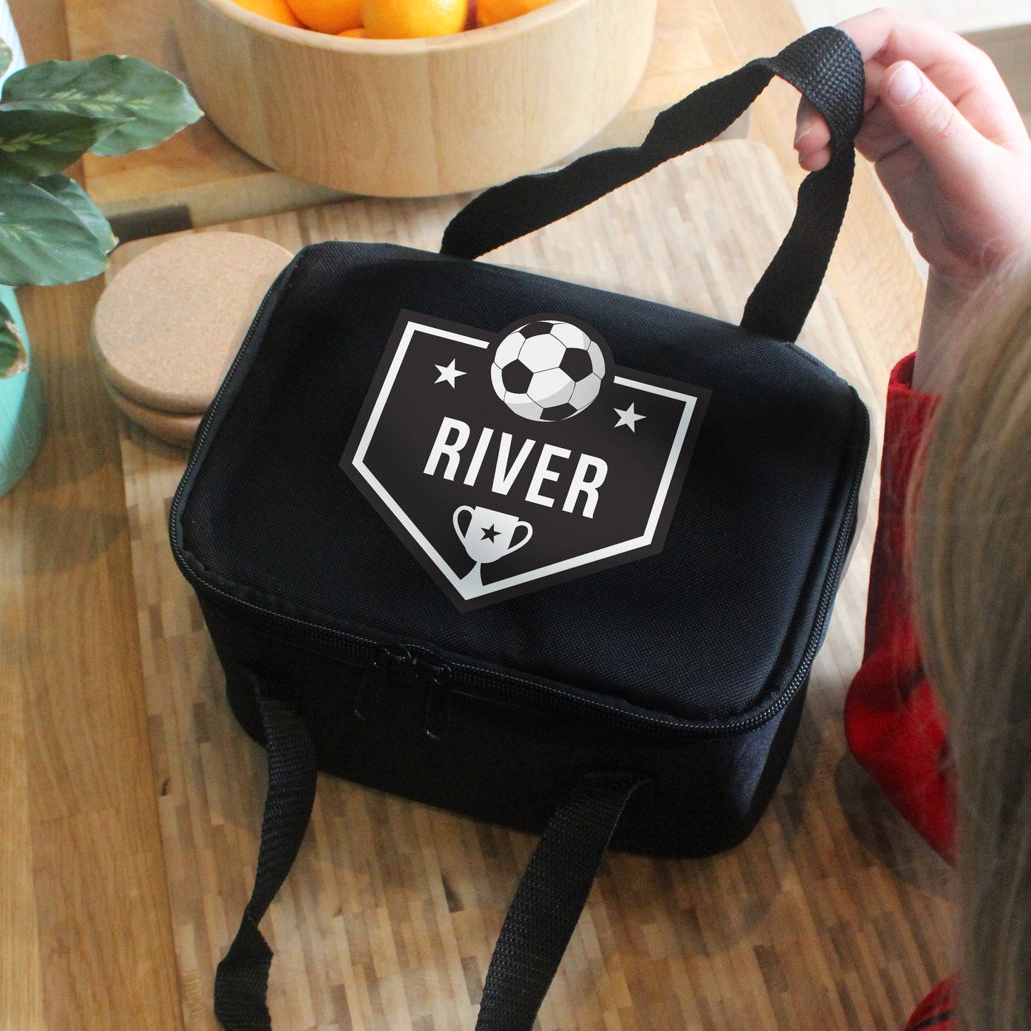 Personalised Football Lunch Bag