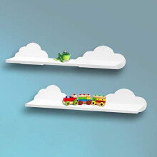 White CloudsFloating Shelves